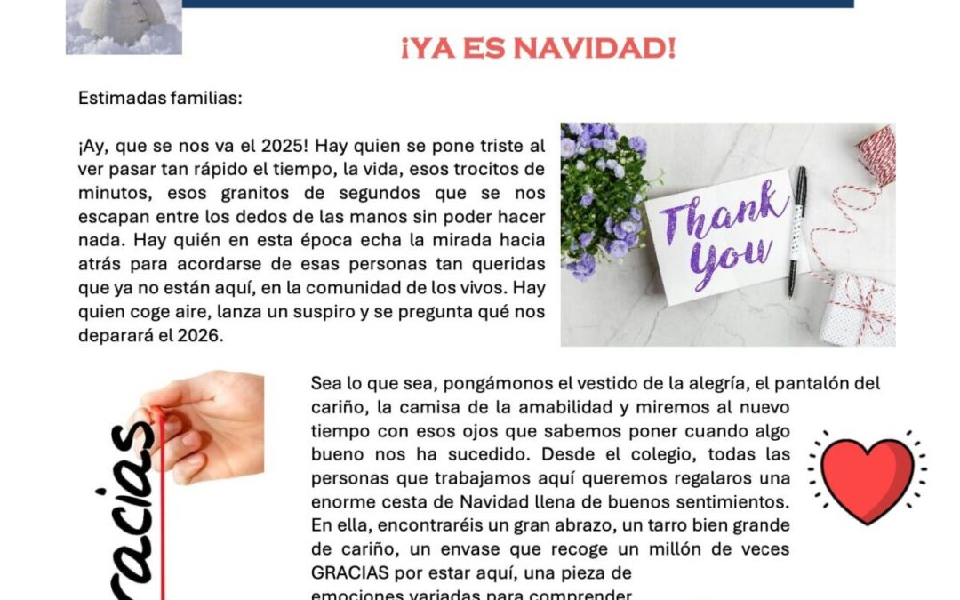 SE COMENTA EN EL PATIO Nº11 NAVIDAD